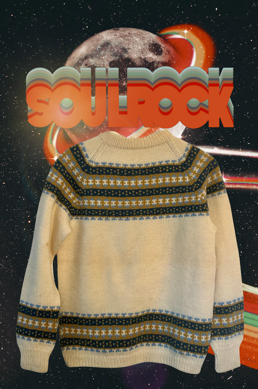 European Knit Sweater | Vintage 1980s Hygge Style